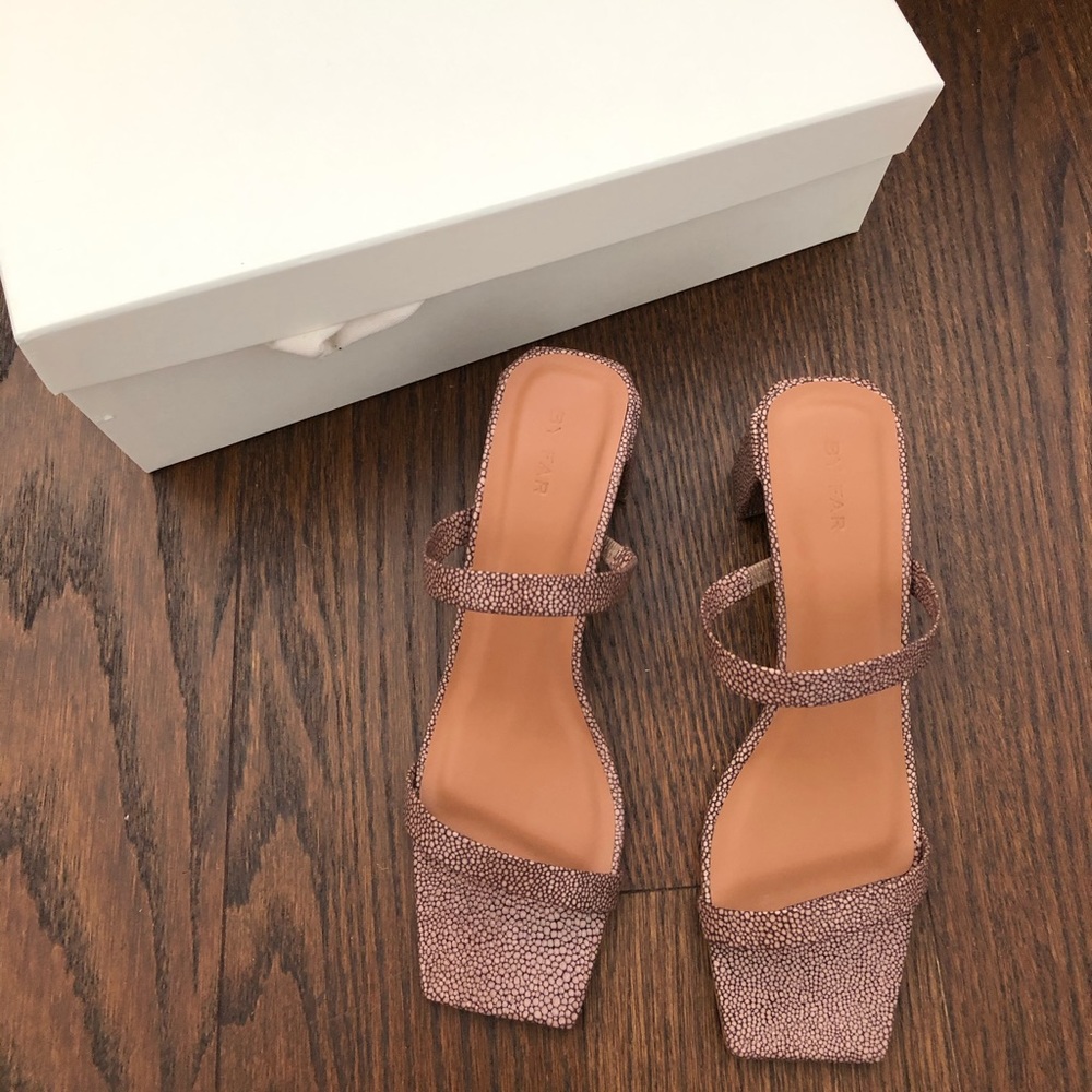 By Far Tanya Sandals 37 Lightly Worn